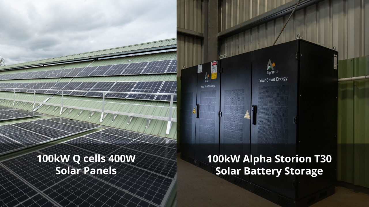 Dairy Farm Solar & Battery Project